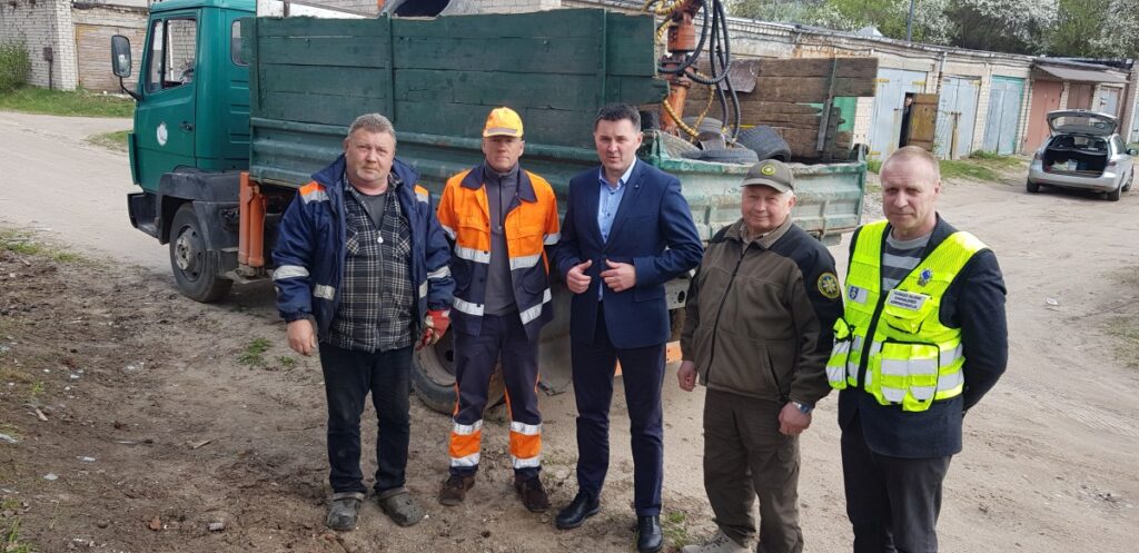 Mieste vienu šiukšlynu mažiau