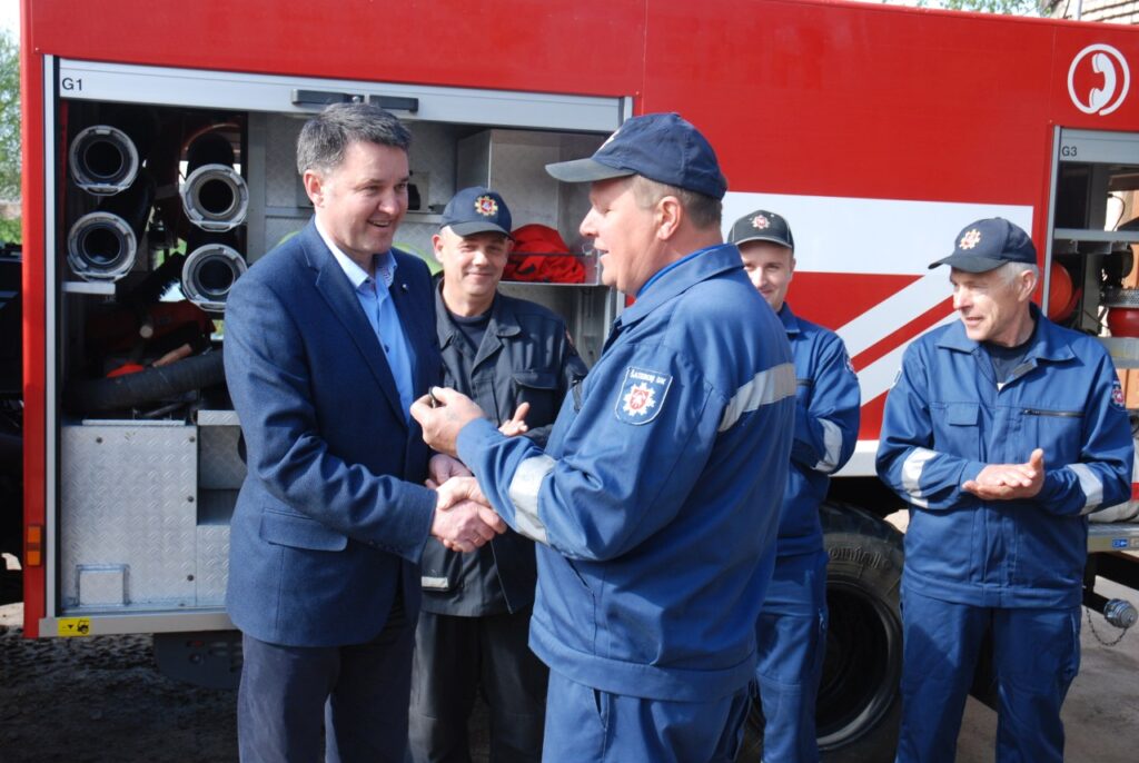 Š ateikių ugniagesiams – patikimas automobilis, skirtas gaisrams gesinti ir gelbėjimo darbams atlikti