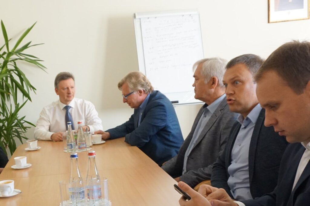 Savivaldybėje lankėsi Kultūros paveldo departamento vadovas A. Degutis