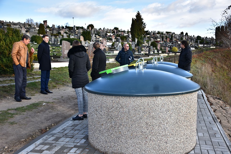 Požeminių konteinerių aikštelių išdėstymo schemą prisieis koreguoti