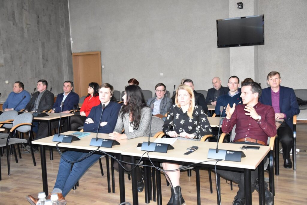 Pristatė visuomenei Plungės jūros pakrančių sutvarkymo projektą