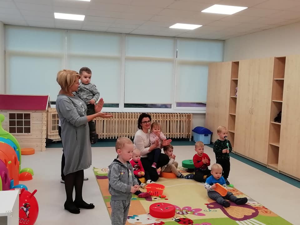 Darželyje „Raudonkepuraitė“ – „Voveriukų“ grupės įkurtuvės