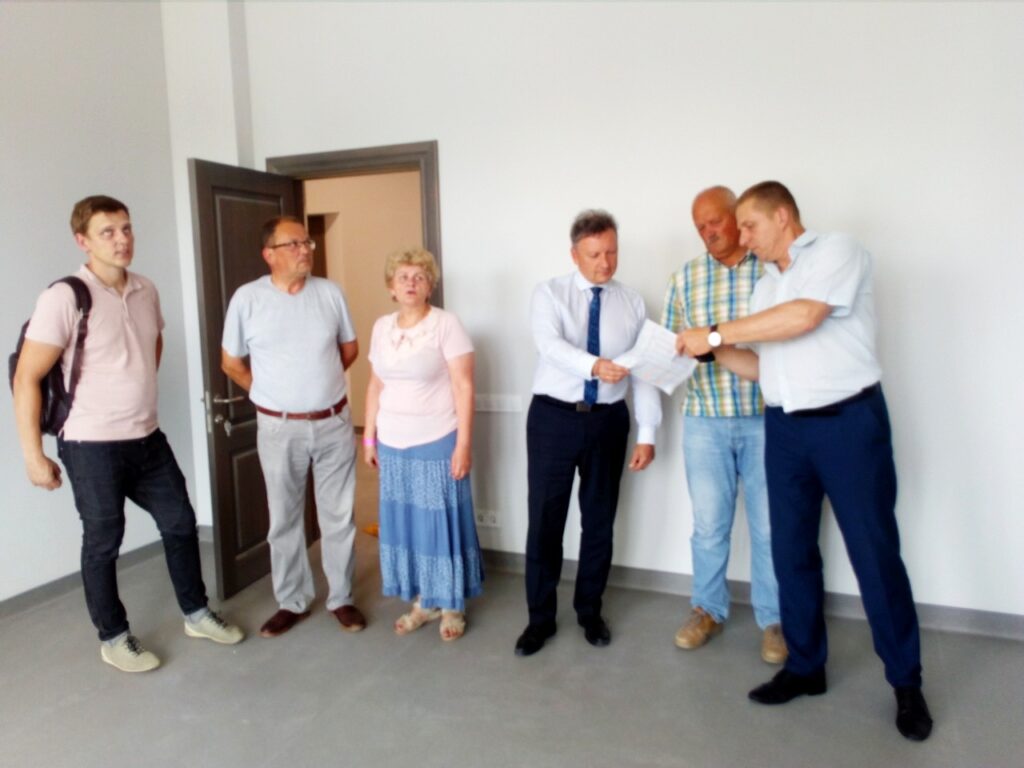 Įpusėjus vasarai atlikta pusė „Saulės”gimnazijos pastato senojo korpuso vidaus remonto darbų