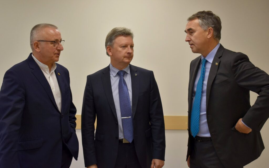 Plungėje lankėsi europarlamentaras Petras Auštrevičius