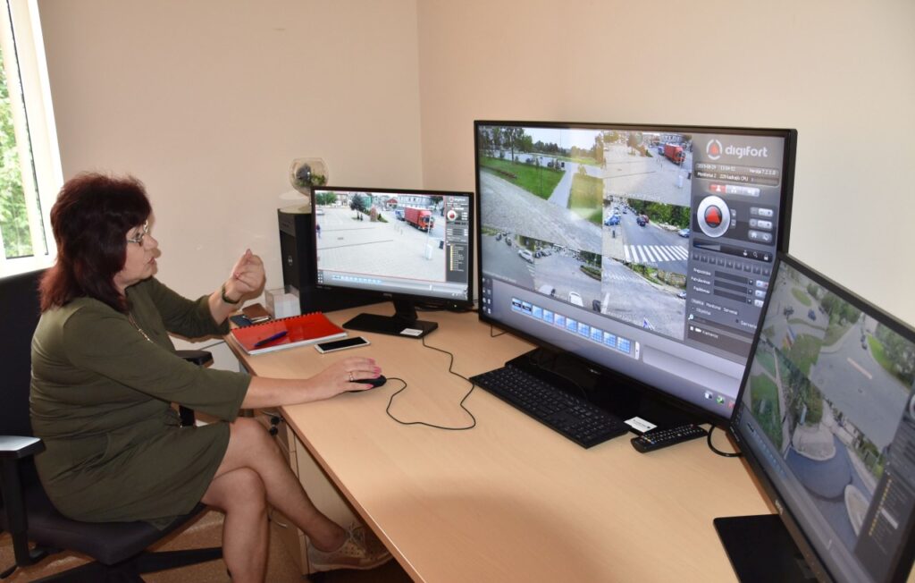 Miestas stebimas vaizdo kameromis