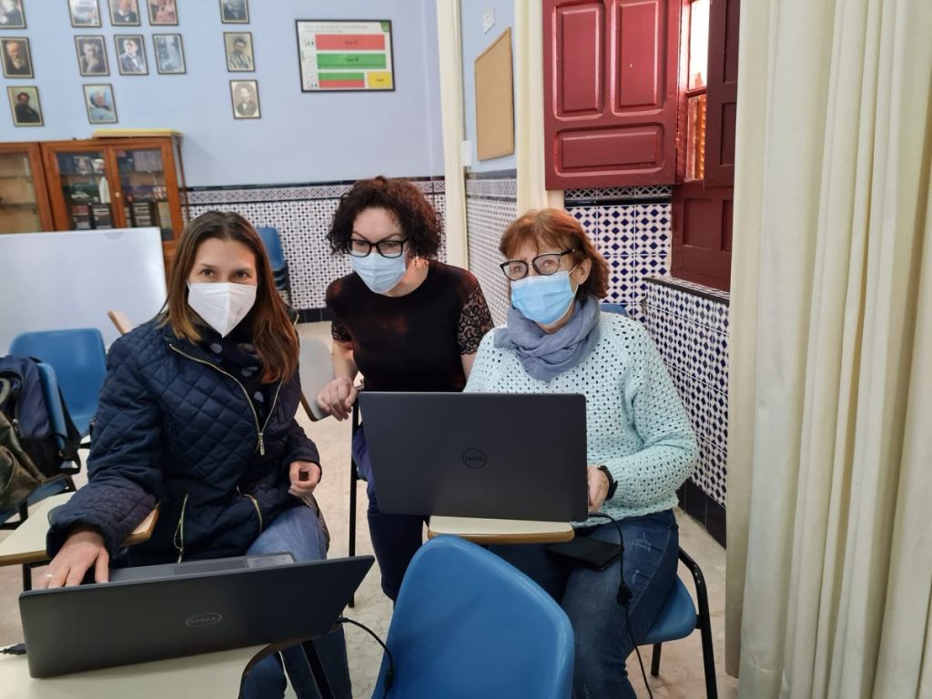 Plungės „Saulės“ gimnazijos mokytojos Ispanijoje