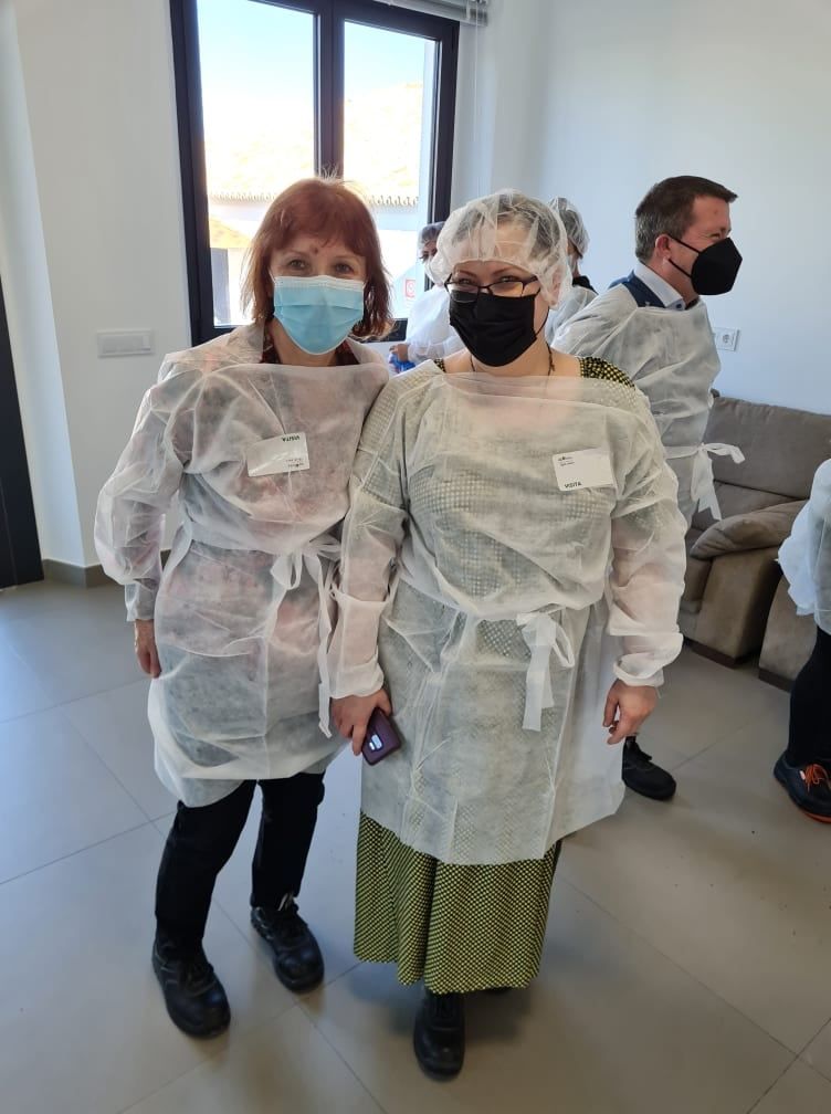 Plungės „Saulės“ gimnazijos mokytojos Ispanijoje
