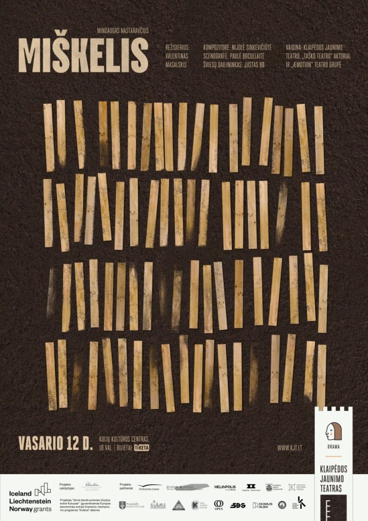 Klaipėdos jaunimo teatras, Taško teatras, spaktaklis "Miškelis", rež. V.Masalskis