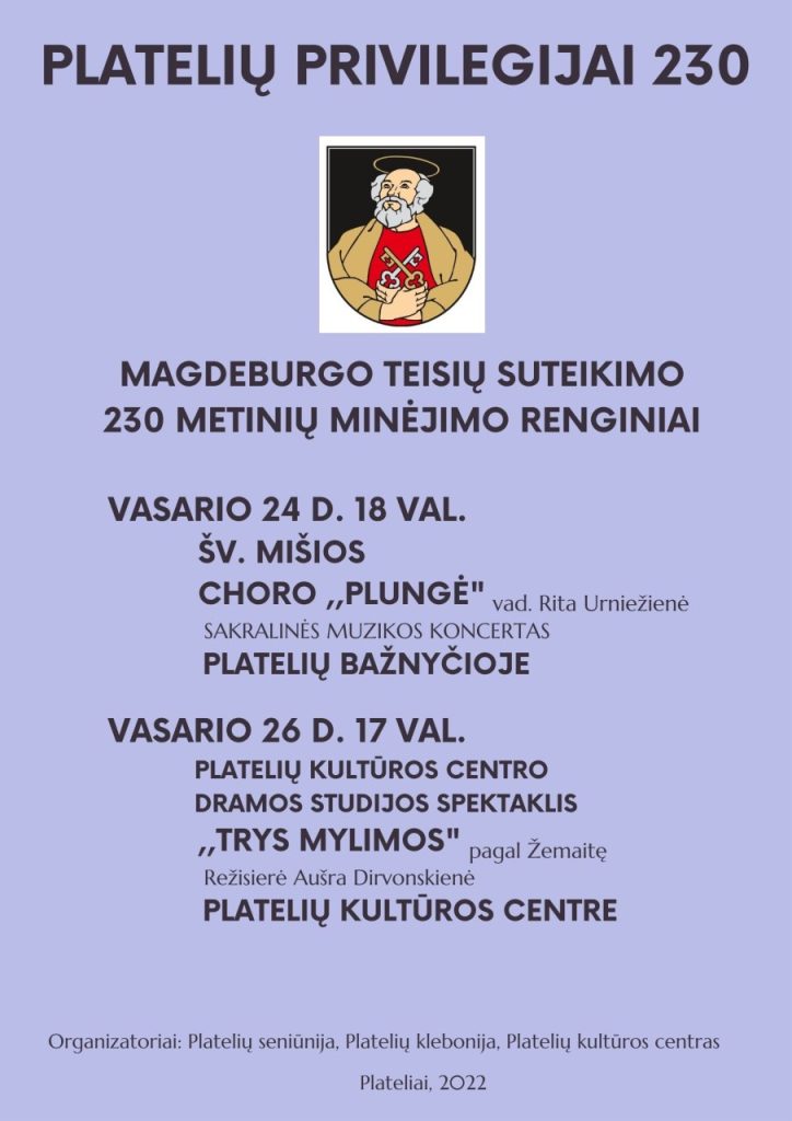 2022-02-24 / 26 Magdeburgo teisių suteikimo renginiai