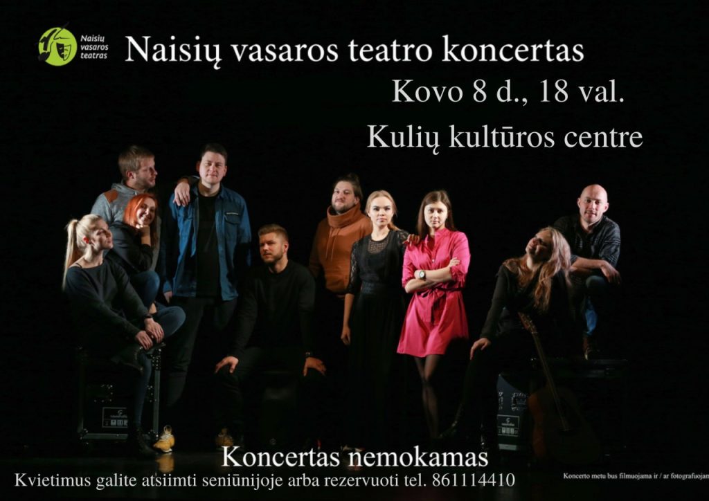 2022-03-08 Kulių kultūros centre_Naisių vasaros teatro koncertas