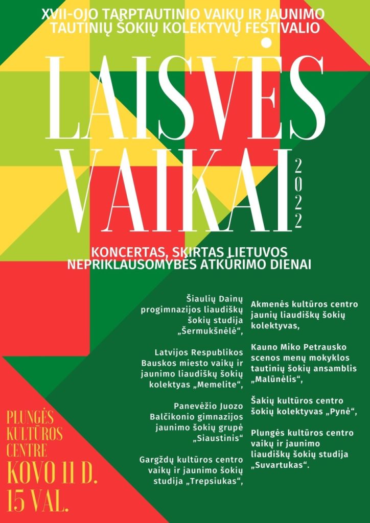 2022-03-11 Laisvės vaikai. Kovo 11