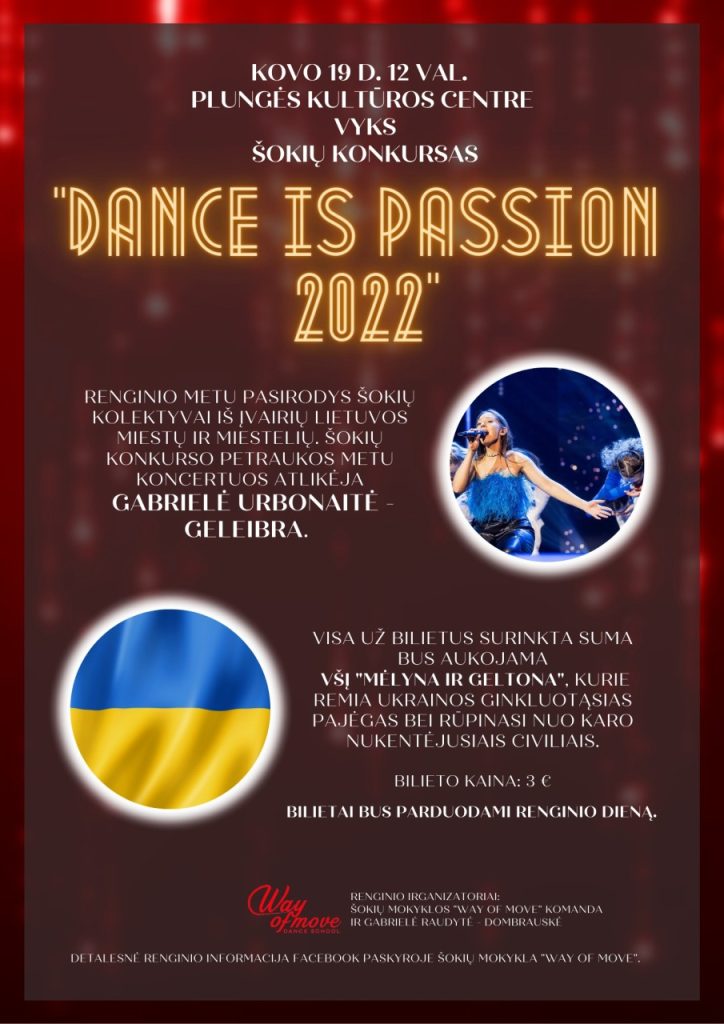 2022-03-19 Šokių konkursas Dance is Passion 2022