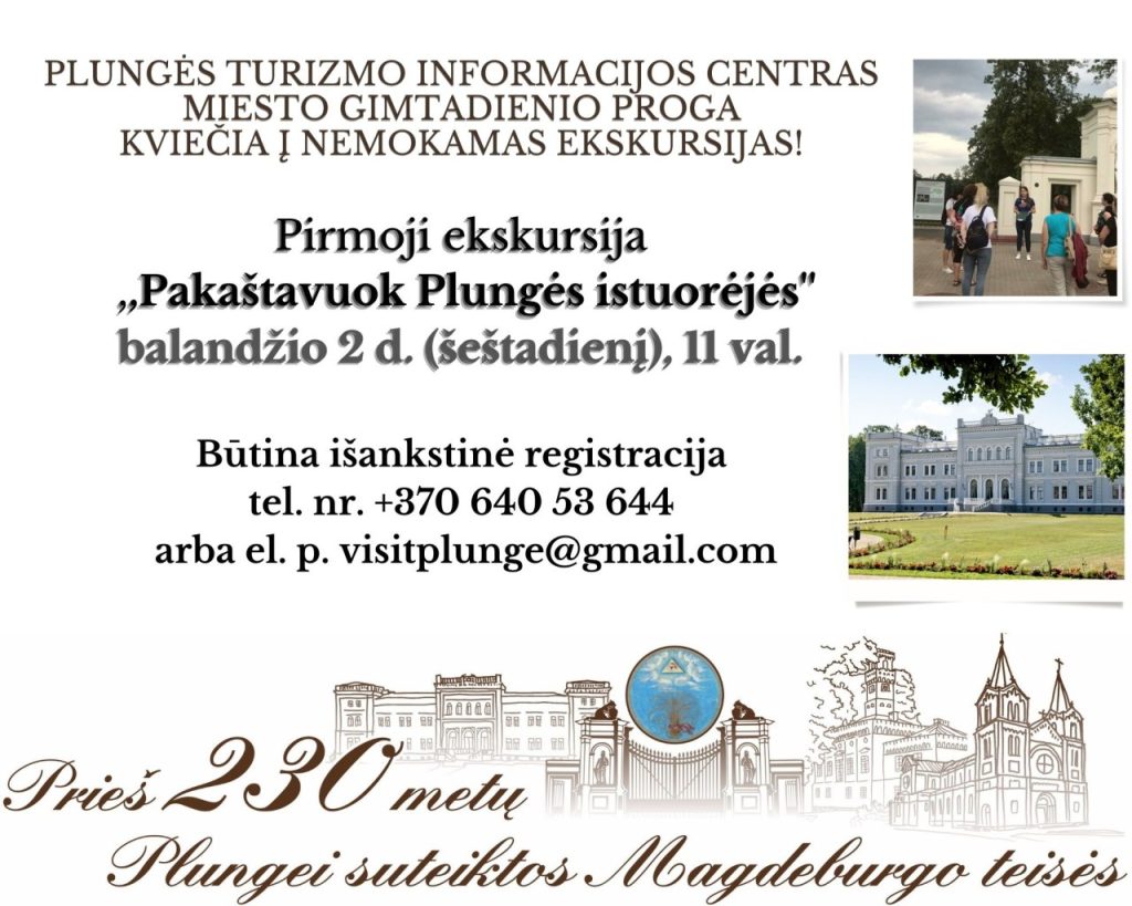 2022-04-02 Nemokama ekskursija po Plungę