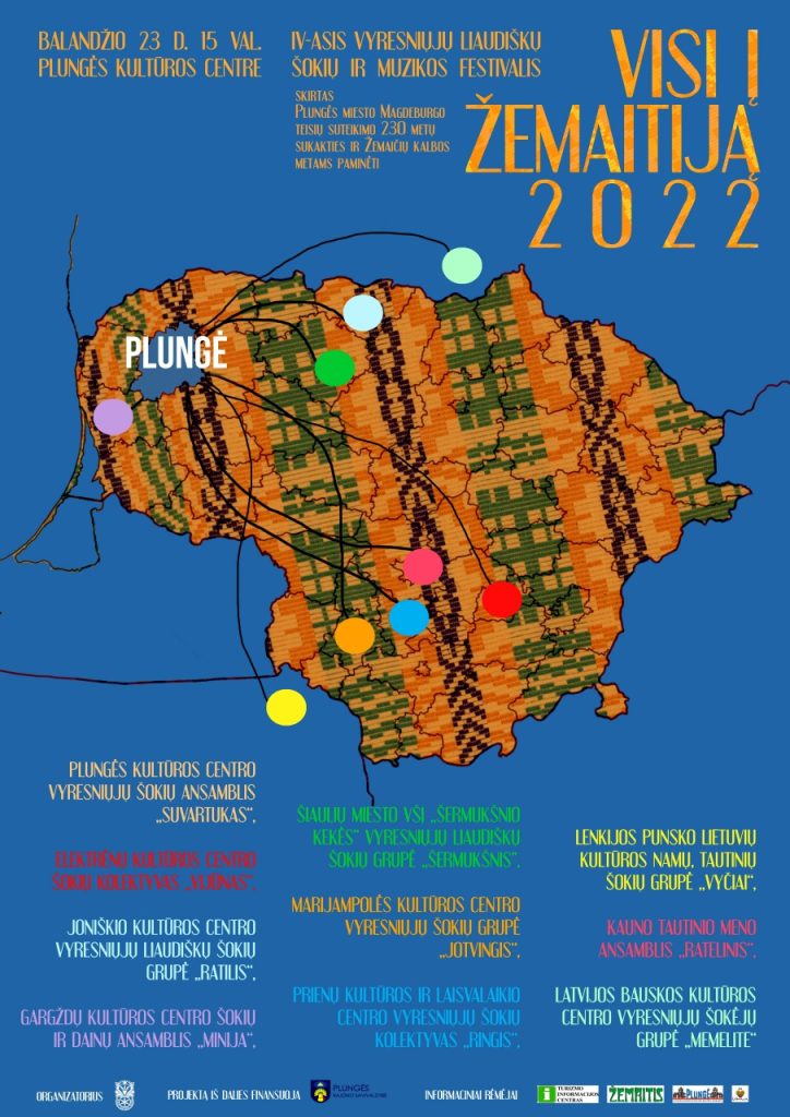2022-04-23 Liaudiškų šokių ansamblių festivalis ,,Visi į Žemaitiją“