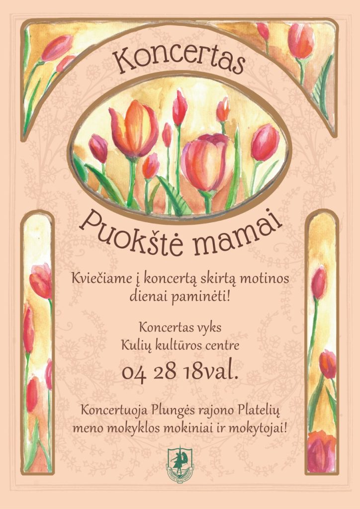 2022-04-28 koncertas mamos dienai "Puokštė mamai"