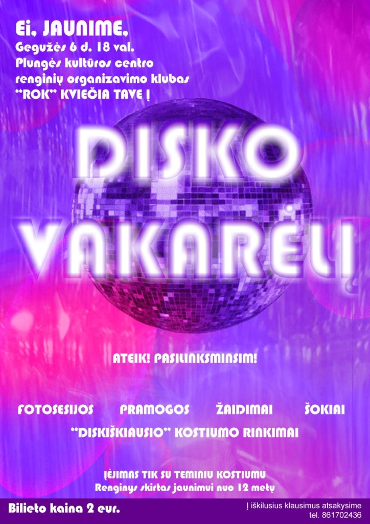 2022-05-06 disko vakarėlis