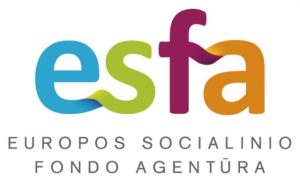 ESFA Europos socialinio fondo agentūra logo