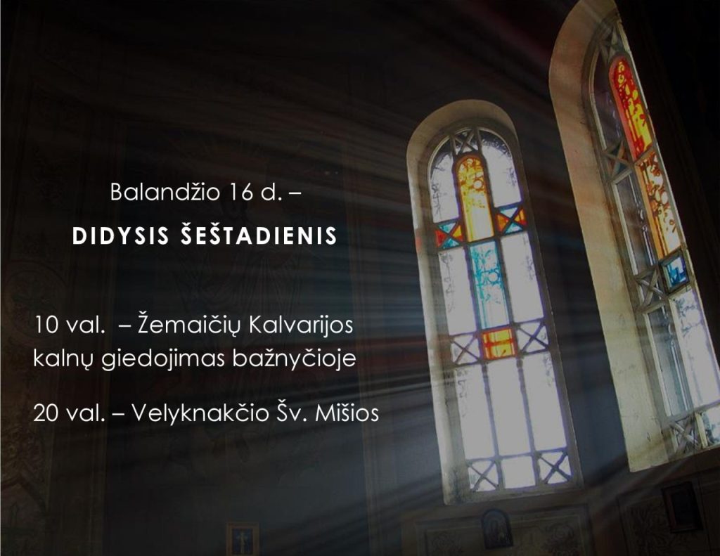 Plungės parapija 2022-04 Velykos