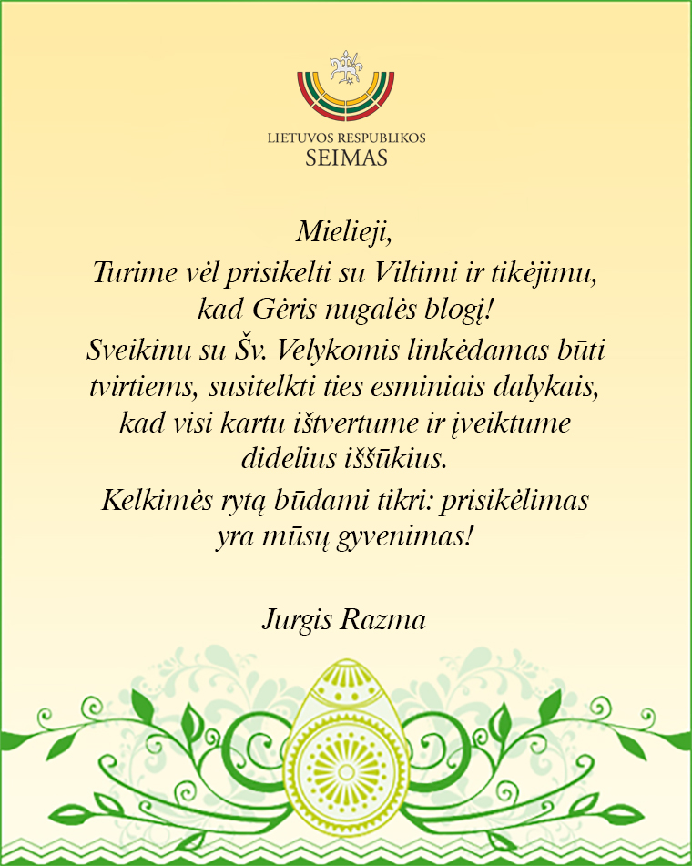 Velykos 2022-04 Jurgis Razma