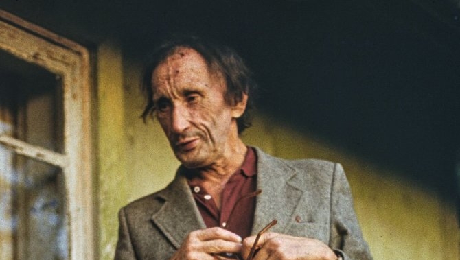 Lygiai prieš 100 metų, balandžio 27 d., gimė mąstytojas Justinas Mikutis (1922–1988). Justinas Mikutis Vilniaus Jeruzalėje. 1984. Vaidoto Žuko nuotrauka.