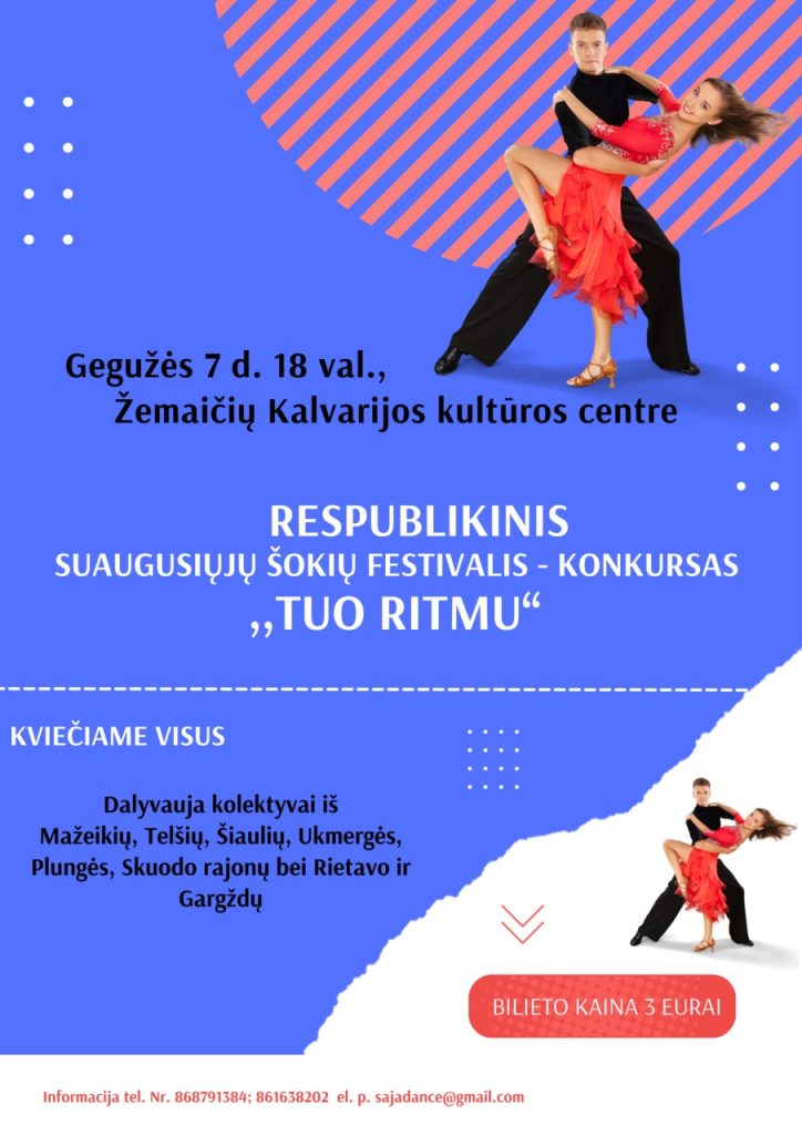 2022-05-07 Šokių festivalis-konkursas Tuo ritmu