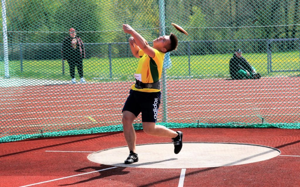2022-05-08 Lietuvos ilgų metimų čempionatas. Matas Paplauskas