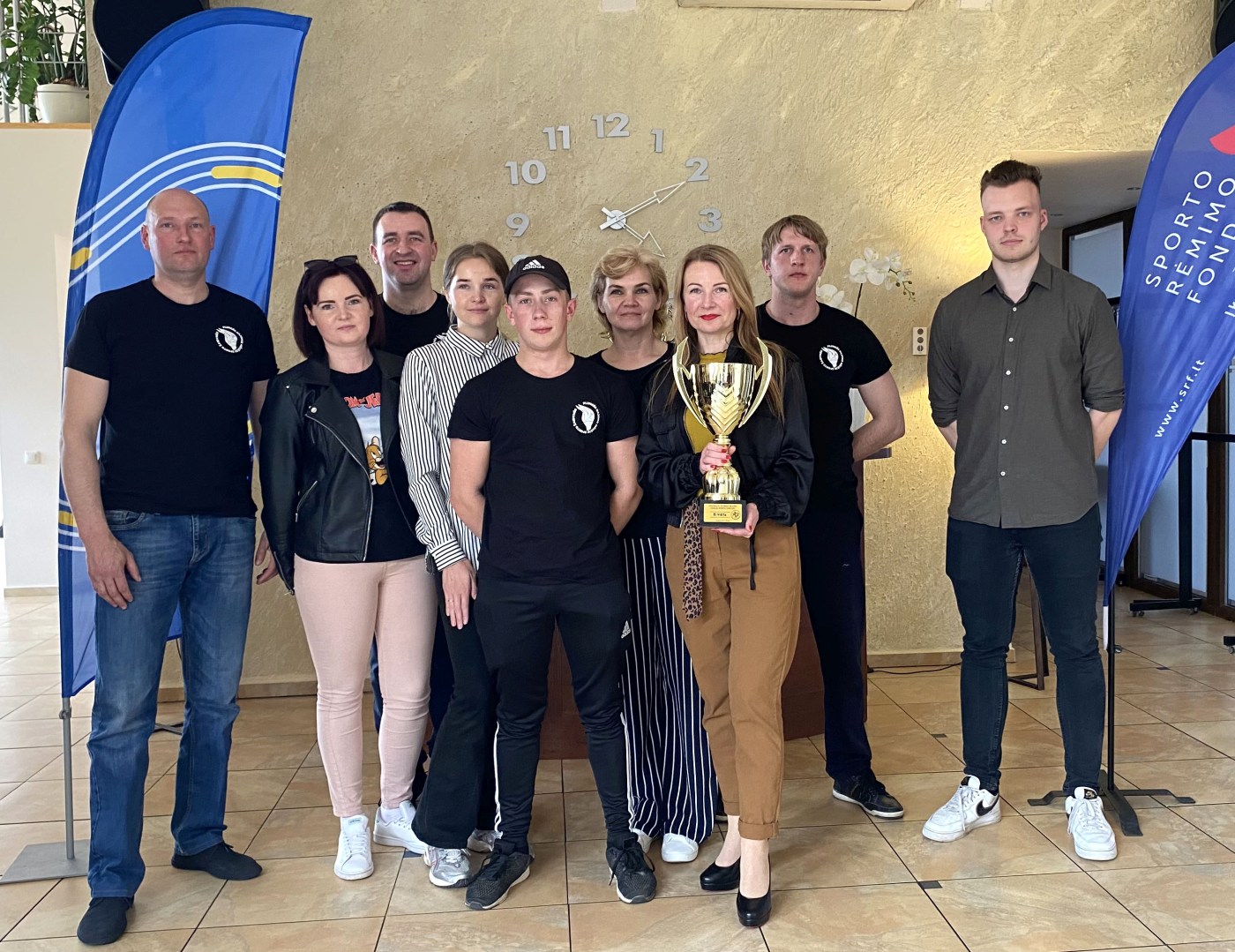 Žlibinų seniūnija_Antra vieta Mėgėjų sporto žaidynėse