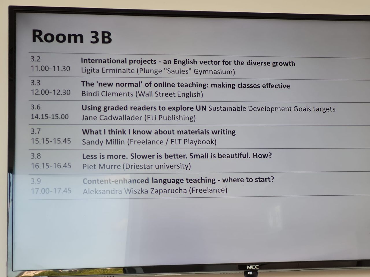 Plungės „Saulės“ gimnazija, Ligita Erminaitė, IATEFL konferencija Belfaste 2022-05, LAKMA asociacija
