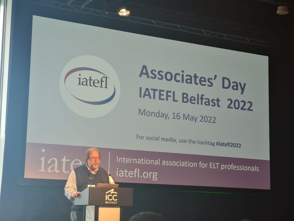 Plungės „Saulės“ gimnazija, Ligita Erminaitė, IATEFL konferencija Belfaste 2022-05, LAKMA asociacija