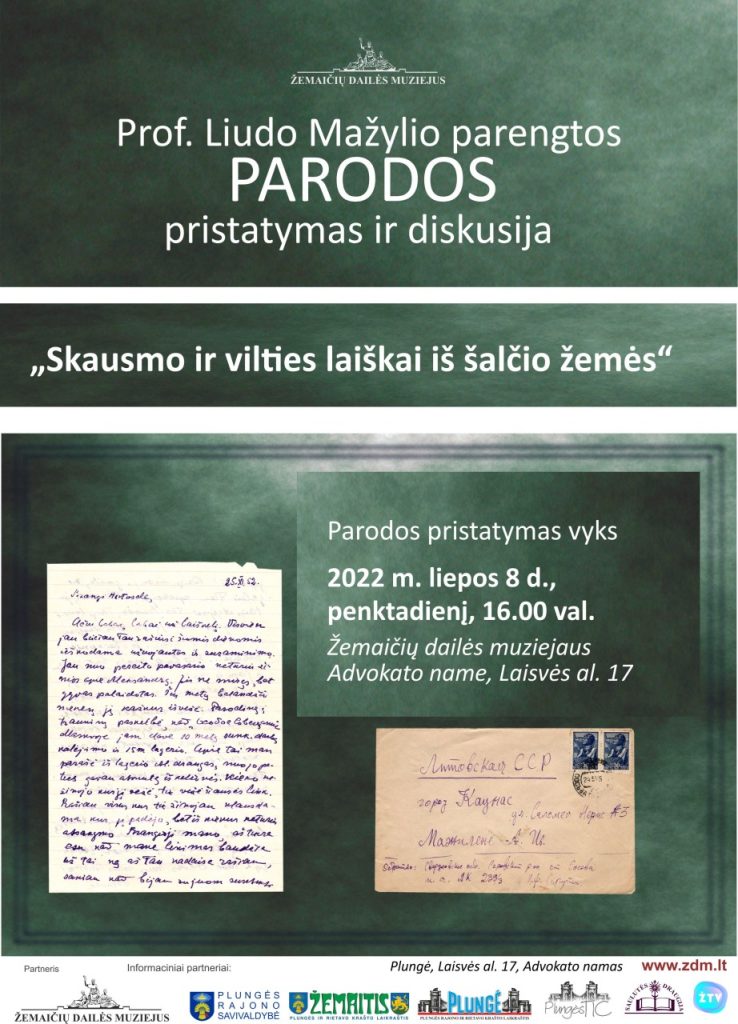 2022-07-08 L.Mažylio parodos pristatymas