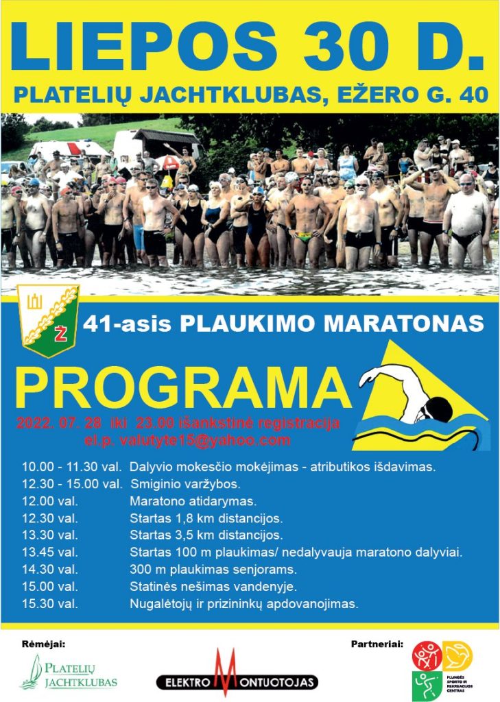 2022-07-30 Plaukimo maratonas Plateliuose
