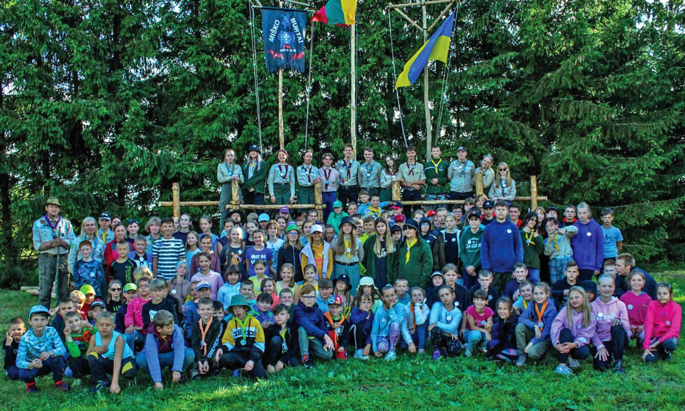 2022-07-9-16 Skautų stovykla ne skautams „Miško burtai“