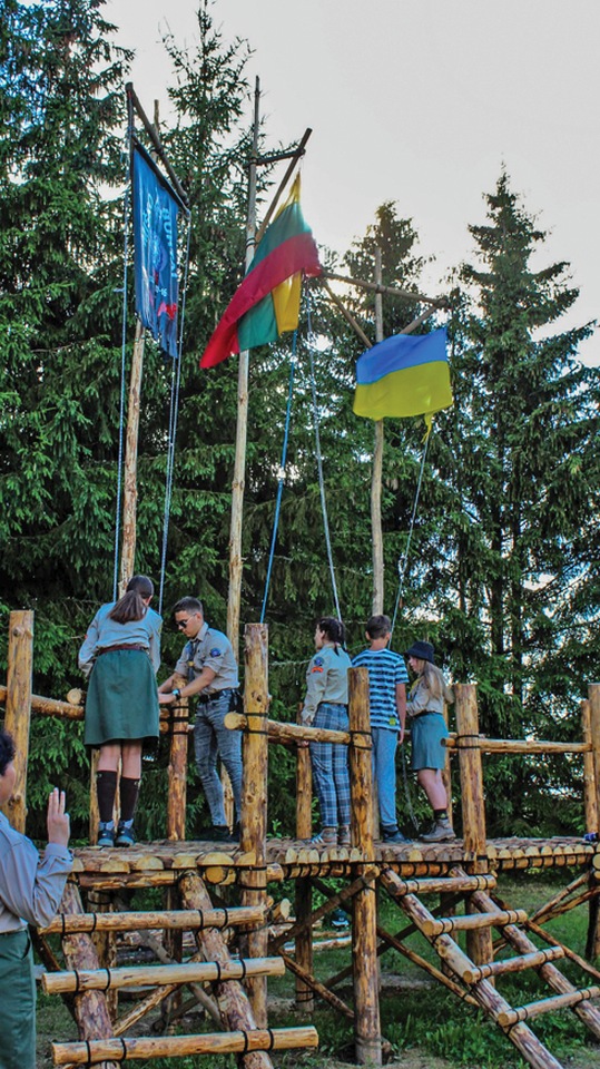 2022-07-9-16 Skautų stovykla ne skautams „Miško burtai“
