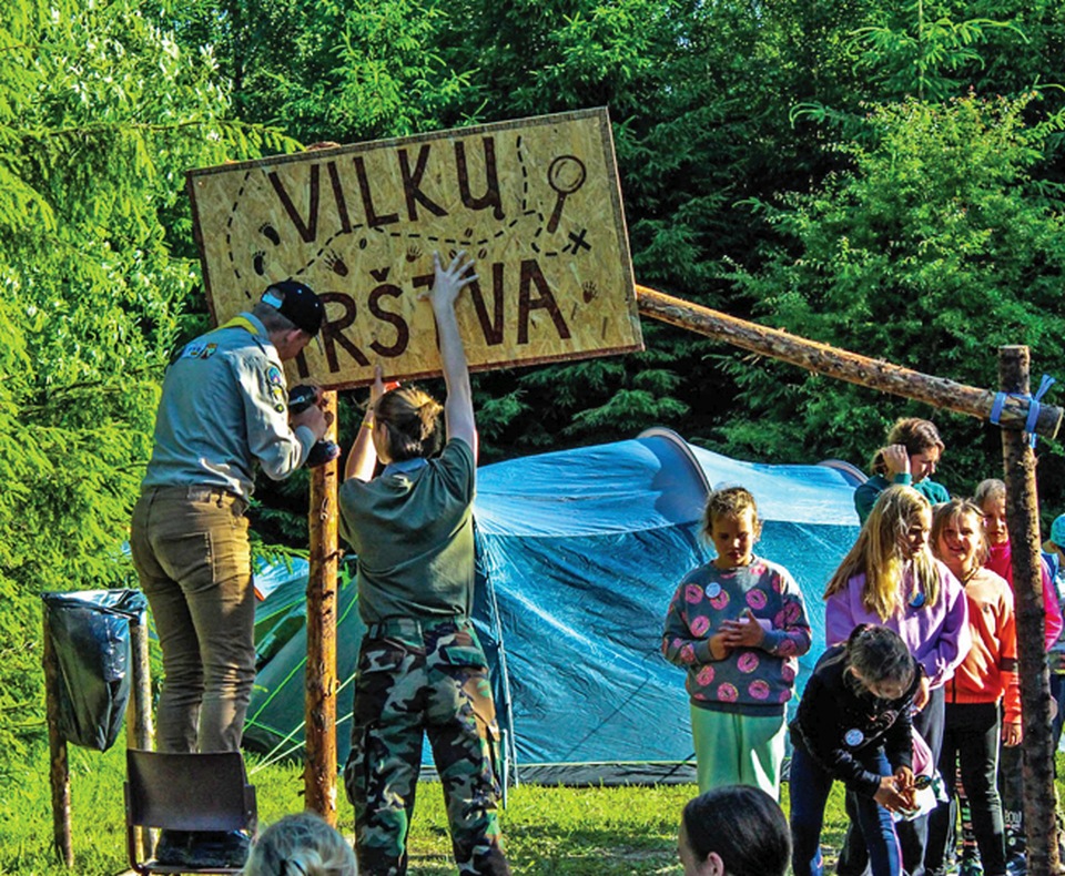 2022-07-9-16 Skautų stovykla ne skautams „Miško burtai“