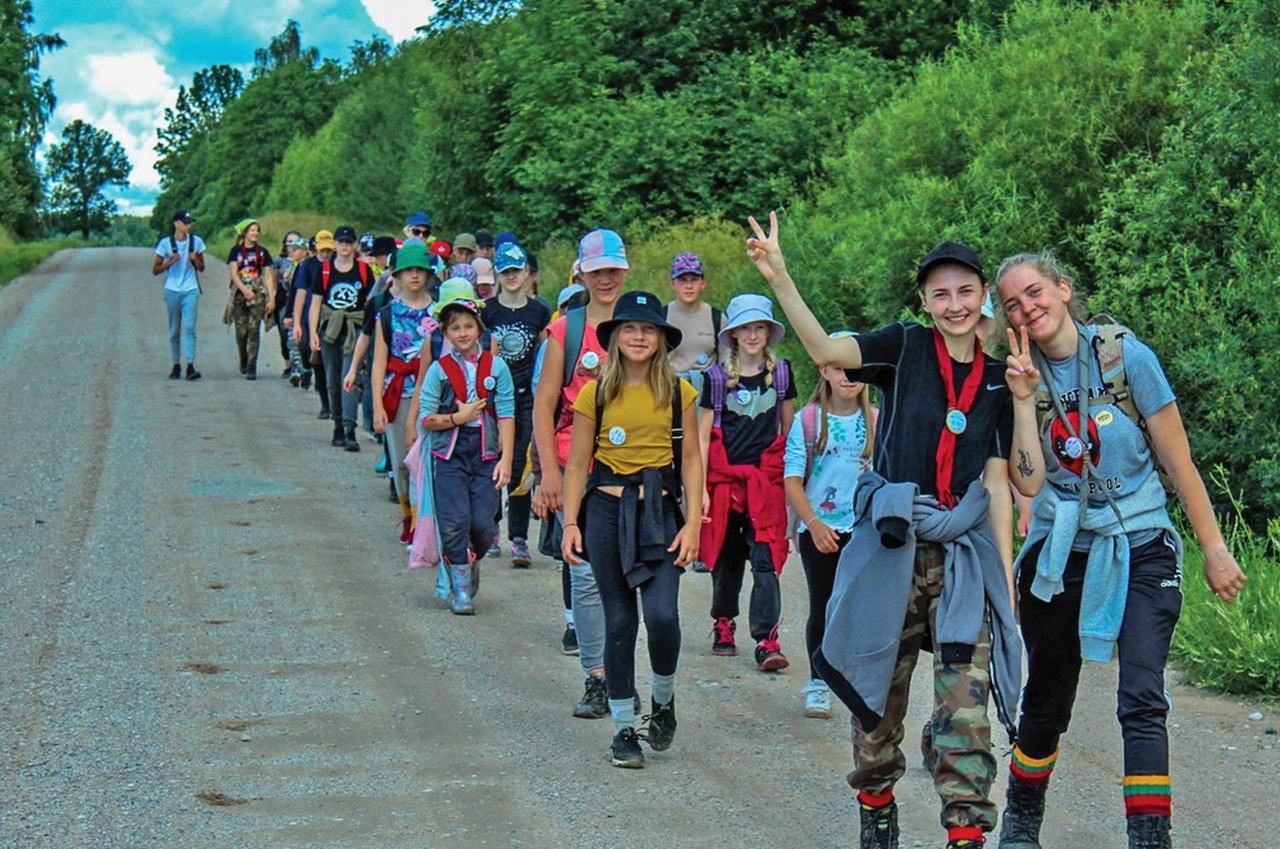 2022-07-9-16 Skautų stovykla ne skautams „Miško burtai“