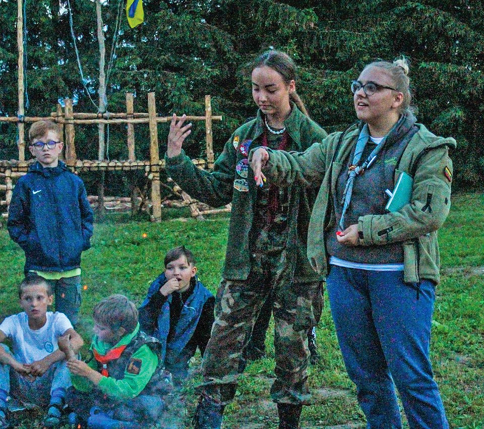 2022-07-9-16 Skautų stovykla ne skautams „Miško burtai“