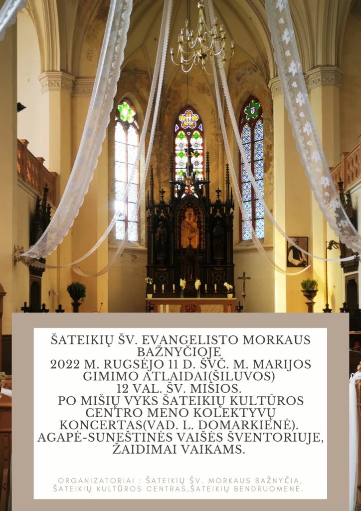 2022-09-11 M.Marijos gimimo atlaidai