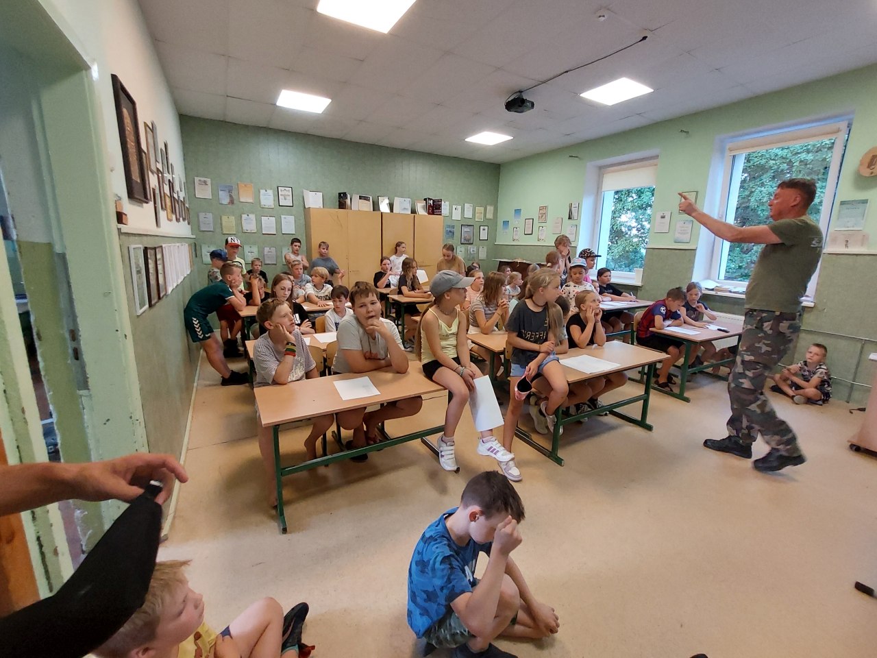 2022-08-15-21 Vaikų vasaros poilsio stovykla „Meninio pilietiškumo stovykla vaikams ir jaunimui – MAZGAS“