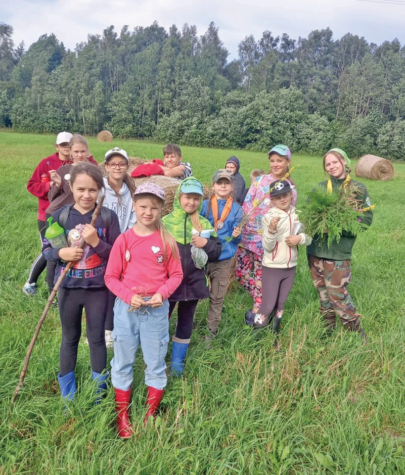 Žlibinų bendruomenės organizuota stovykla vaikams „Stipruoliai-drąsuoliai“, 2022-08_6-12 Smilgių k.