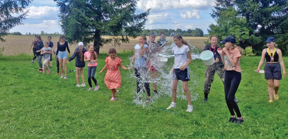 Žlibinų bendruomenės organizuota stovykla vaikams „Stipruoliai-drąsuoliai“, 2022-08_6-12 Smilgių k.