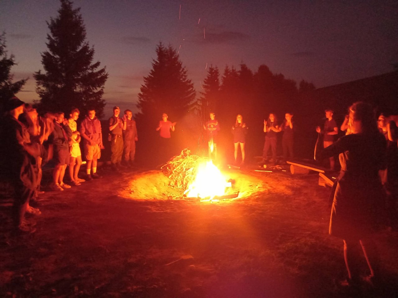 2022-08_14-20 Paskutinioji šią vasarą Plungės Gondingos tunto stovykla „Smilga“, skirta skautams nuo 14 metų