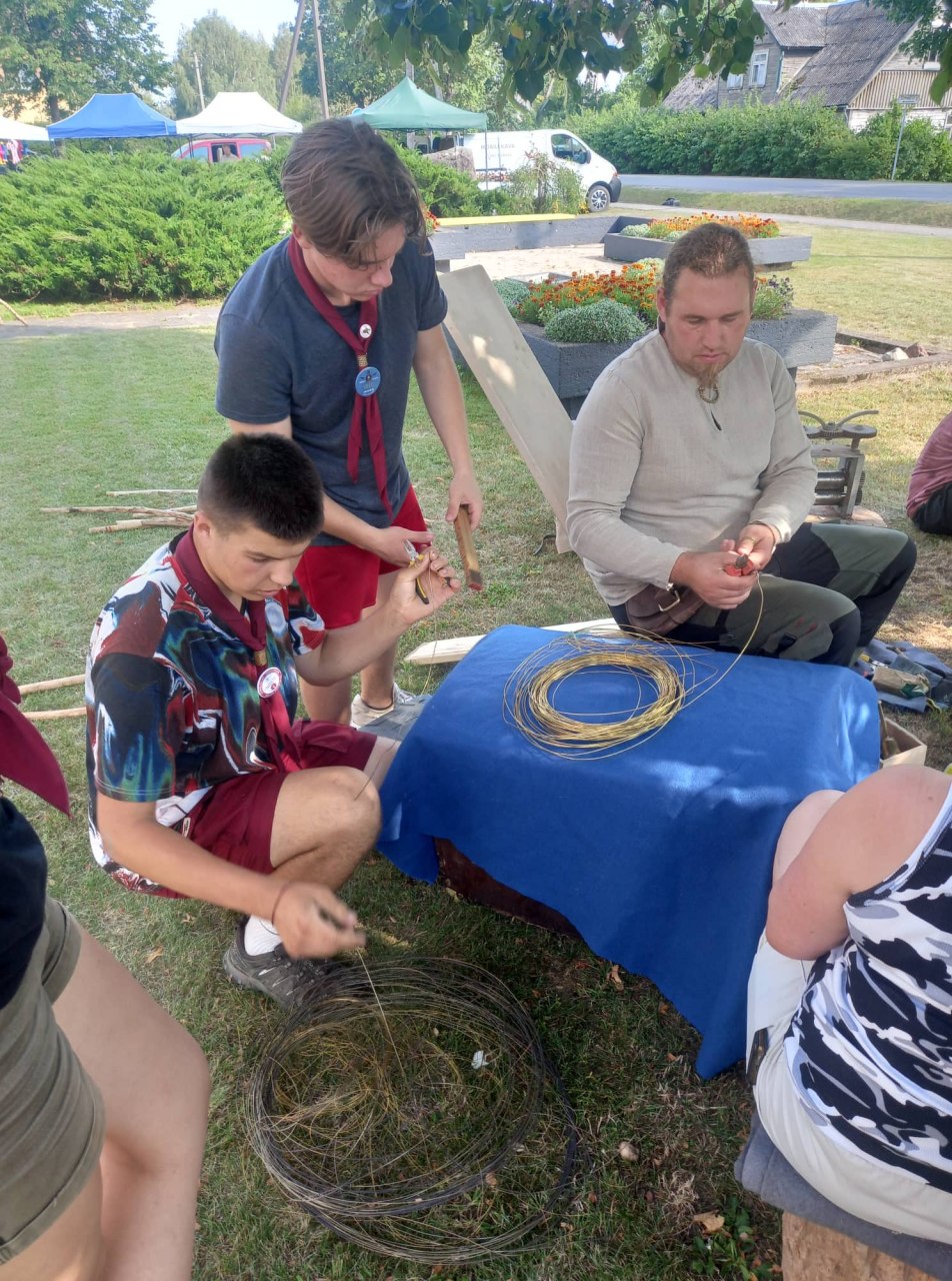 2022-08_14-20 Paskutinioji šią vasarą Plungės Gondingos tunto stovykla „Smilga“, skirta skautams nuo 14 metų