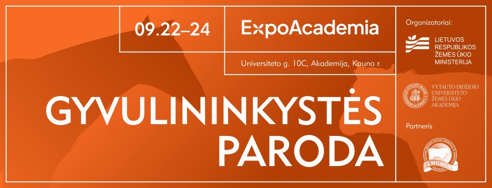 VDU Žemės ūkio akademija, renginiai 2022-09-22-24