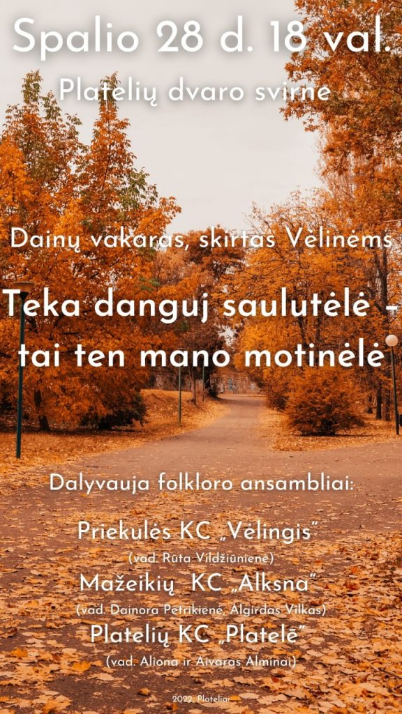 2022-10-28 vakaras Vėlinėms