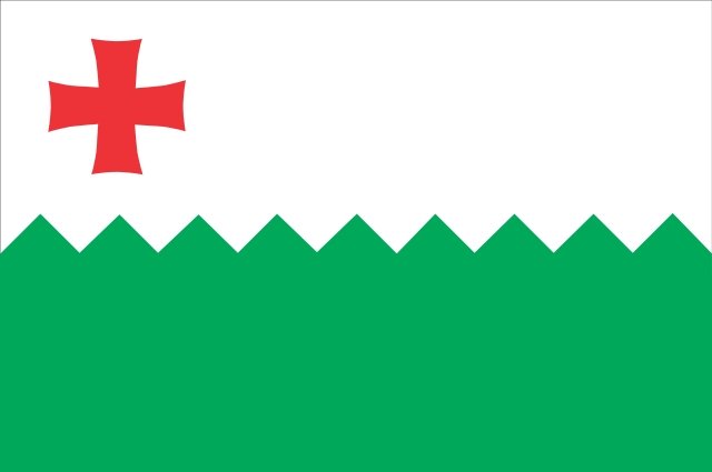 Kvarelis. Flag of Qvareli Municipality
