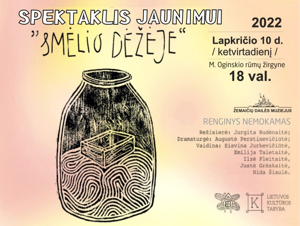 Spektaklis jaunimui "Smėlio dėžėje" 2022-11-10
