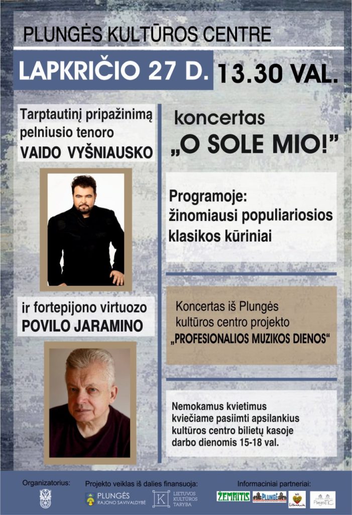 Koncertas „O SOLE MIO!”