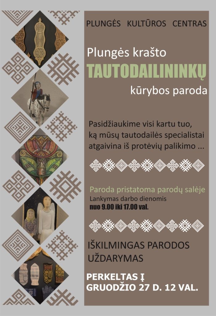 Plungės tautodailininkai 2022-12-27