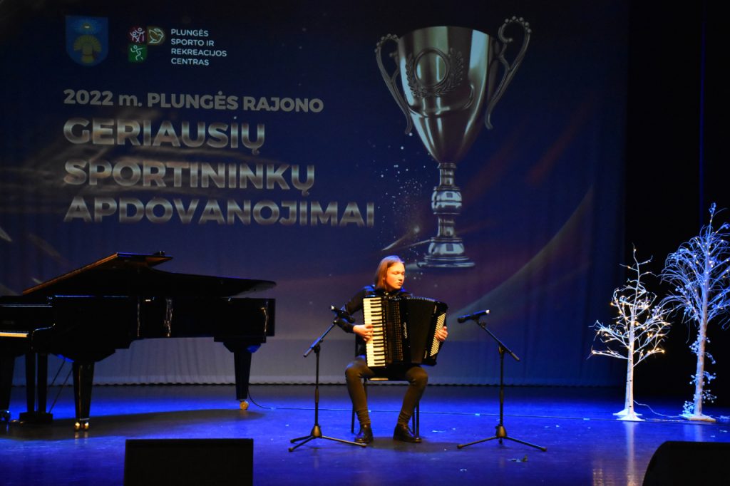 Plungės rajono geriausių sportininkų apdovanojimai 2022-12-15.
