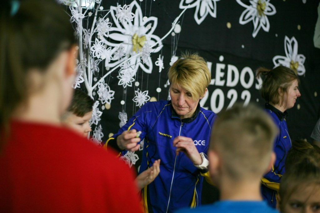 2022-12-31 Orientavimosi sporto varžybos „Žemaitijos taurė 2022“, varžybų vyriausioji teisėja Jolita Domarkienė
